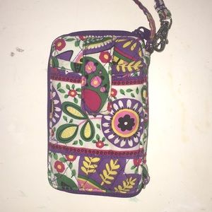Vera Bradley Wristlet. Great condition